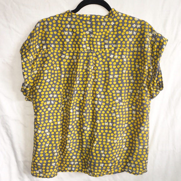 CAbi Style 183 Silk Polka Dot Blouse Size Small - Picture 3 of 7